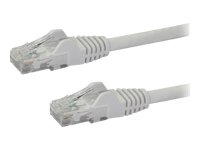 StarTech.com 20ft CAT6 Ethernet Cable, 10 Gigabit Snagless RJ45 650MHz 100W PoE Patch Cord, CAT 6 10GbE UTP Network Cable w/Strain Relief, White, Fluke Tested/Wiring is UL Certified/TIA - Category 6 - 24AWG (N6PATCH20WH)