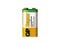GP Super Alkaline 9V Standardbatterier