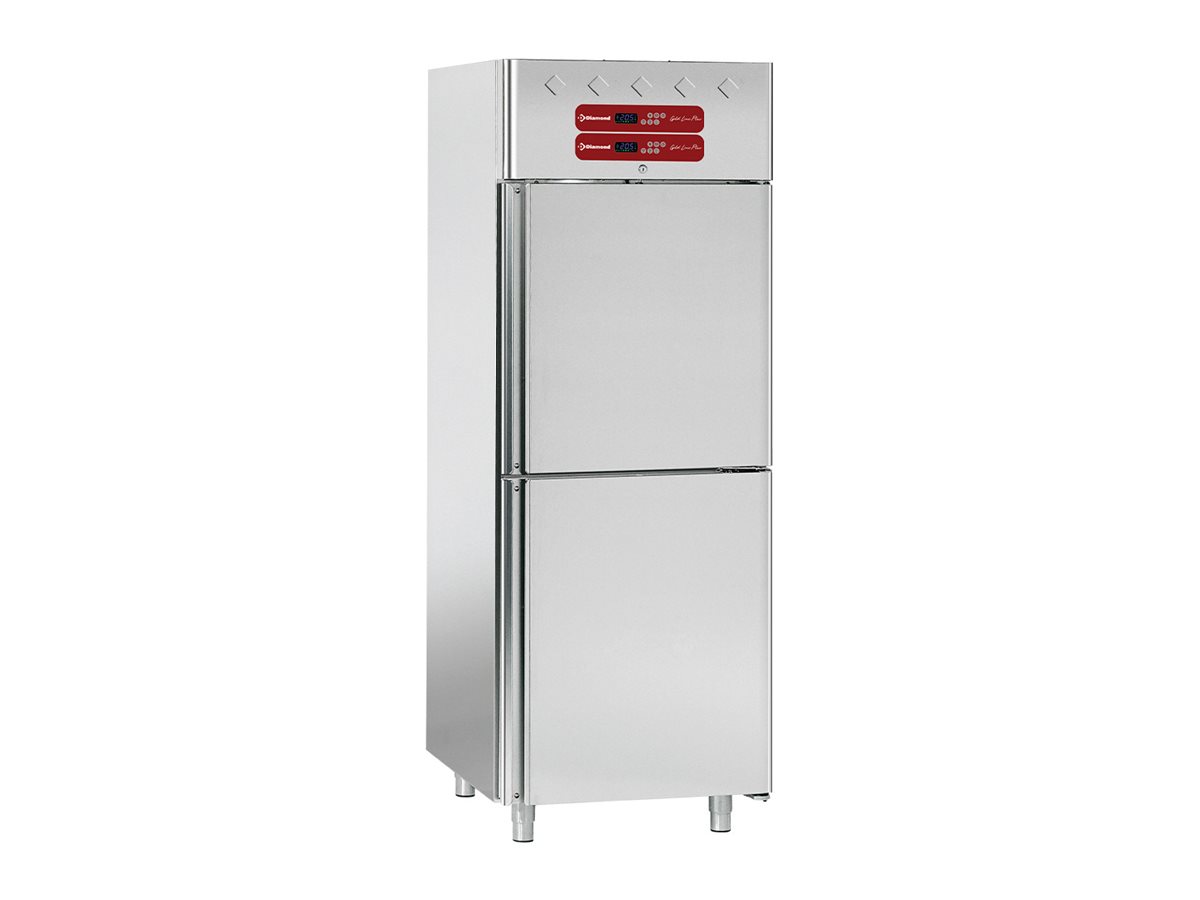 An image of Diamond AL1TB/H2-R2 - refrigerator/freezer - freestanding