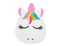 MAGMOJI Silly Unicorn Logo badge Flerfarvet
