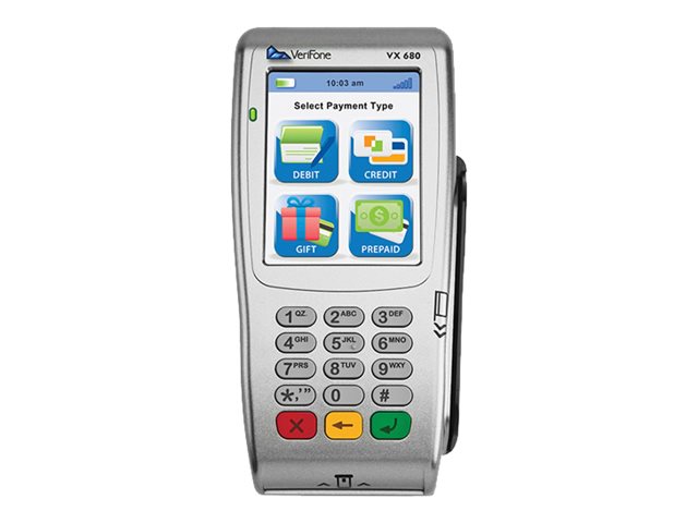 VeriFone VX 680 3G - Signature terminal with magnetic card reader w ...