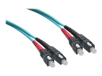 Axiom SC-SC Multimode Duplex OM4 50/125 Fiber Optic Cable