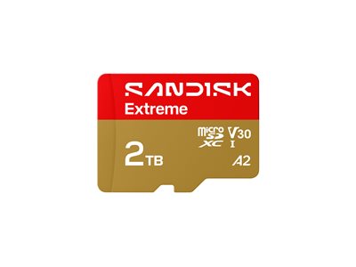 SanDisk Extreme - Flash memory card (microSDHC to SD adapter included)