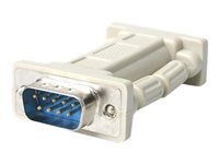 StarTech.com DB9 RS232 Serial Null Modem Adapter - Null modem adapter - DB-9 (M) to DB-9 (F) - NM9MF - null modem adapter - D