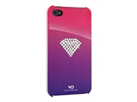 White Diamonds Crystal Case Beskyttelsescover Pink Apple iPhone 4