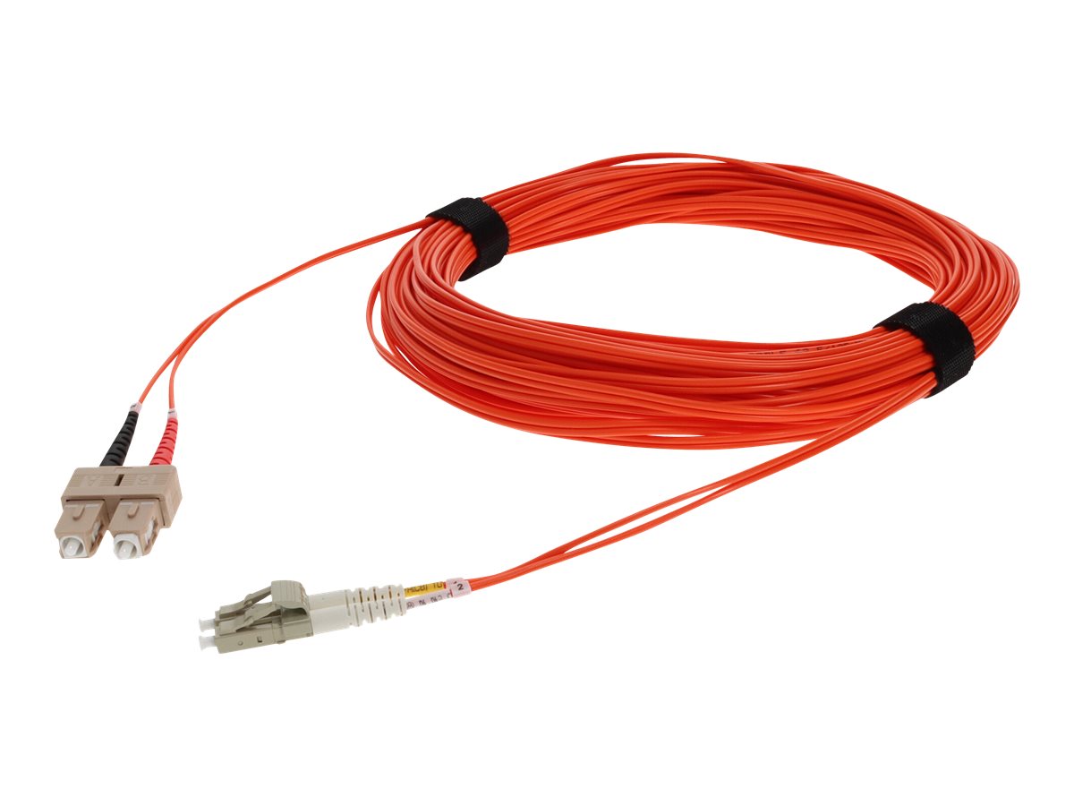 AddOn 20m LC to SC OM1 Orange Patch Cable