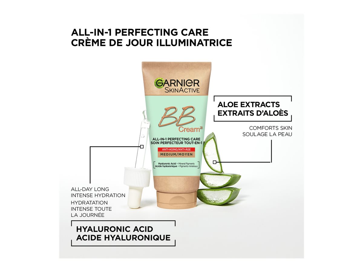 Garnier SkinActive All-In-1 Perfecting Care BB Cream - Medium - 50ml