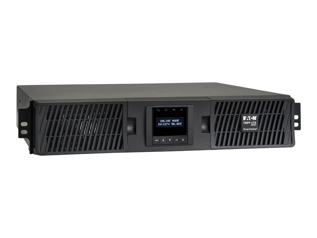 Tripp Lite 208/230V 1kVA 900W Double-Conversion UPS, 2U, Extended Run, SNMP Card Option, LCD, USB, DB9