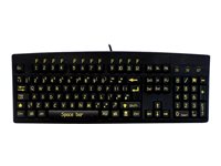 Ceratech Accuratus 260 High Visibility Upper Case - keyboard