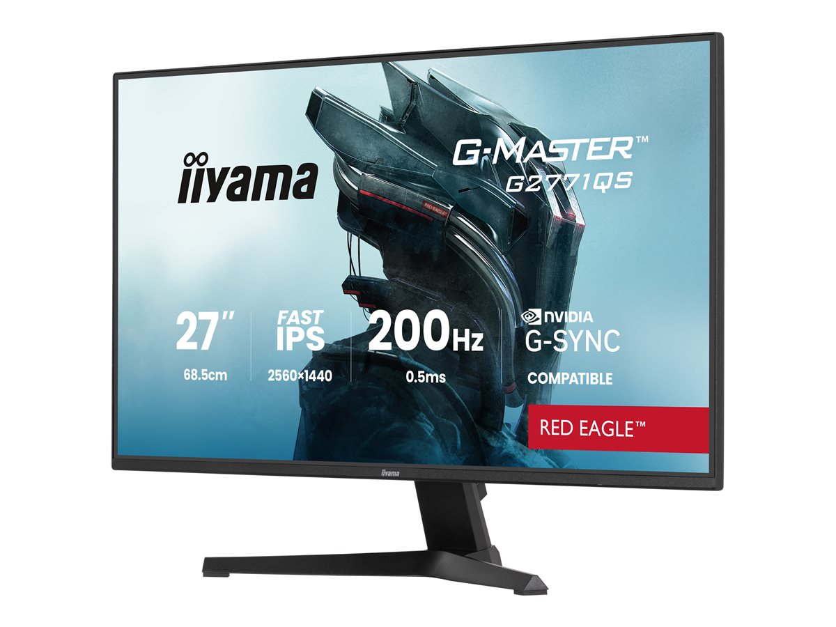 iiyama G-MASTER Red Eagle G2771QS-B1 - LED monitor - 27" – foto 2