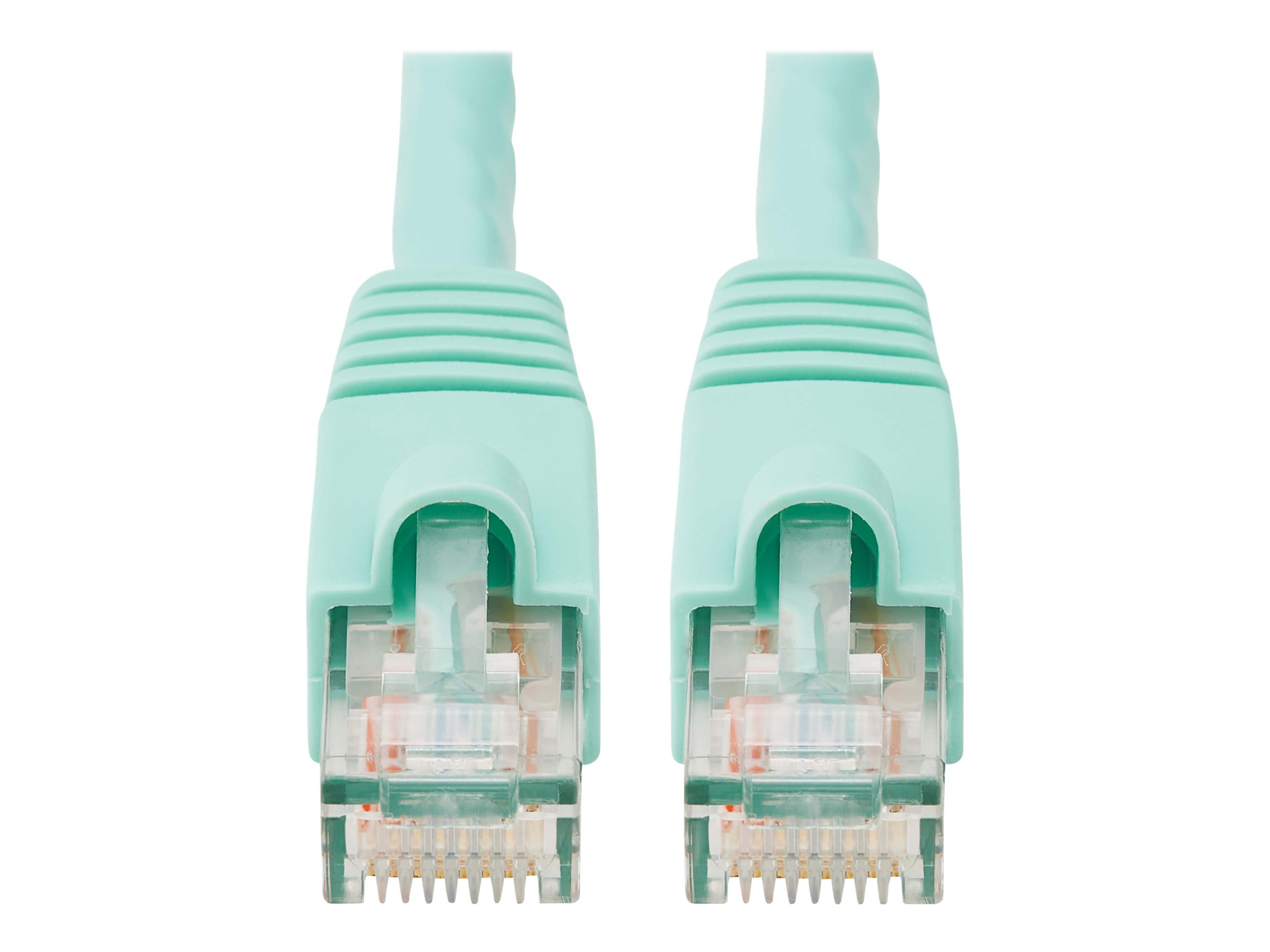 Tripp Lite 10ft Augmented Cat6 Cat6a Snagless 10G Patch Cable RJ45 Aqua 10'