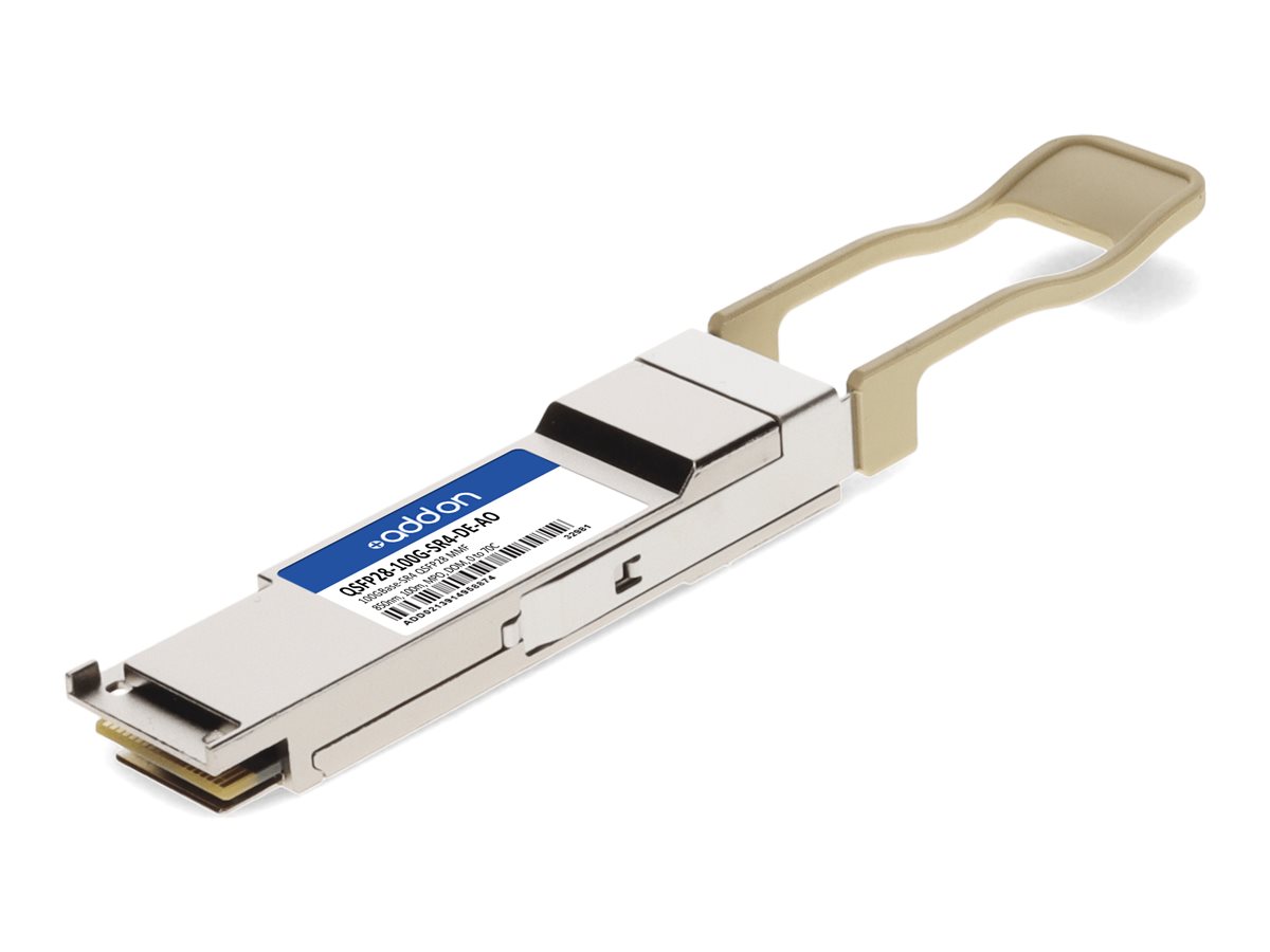 DELL QSFP28-100G-SR4 COMP XCVR TAA 100G-SR4 MPO 850NM 100M MMF