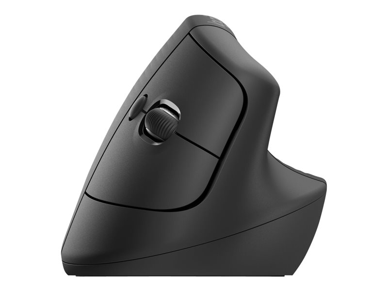 Logitech Lift for Business - souris verticale - Bluetooth, 2.4 GHz -  graphite (910-006495)