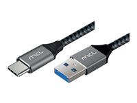 Cble Type C mle / Type A USB 3.0 mle tress 5Gb 60W 3A - 2m