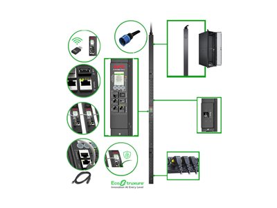 APC Rack PDU 9000 Switched ZeroU 32A, APC APDU9953 APDU9953 (BILD5)