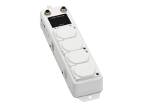 Eaton Tripp Lite Series UL 1363A Medical-Grade Power Strip for Patient Care Vicinities, 4 Hospital-Grade Outlets, Load Monitor, Safety Covers, Antimicrobial, 2 ft. (0.6 m) Cord
