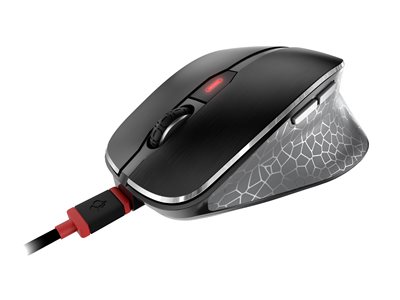 MW 8C ERGO - mouse - 2.4 GHz, Bluetooth 4.0 - blac