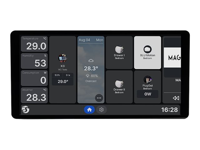 SHELLY Wall Display X2i Black Display FG3800238072766