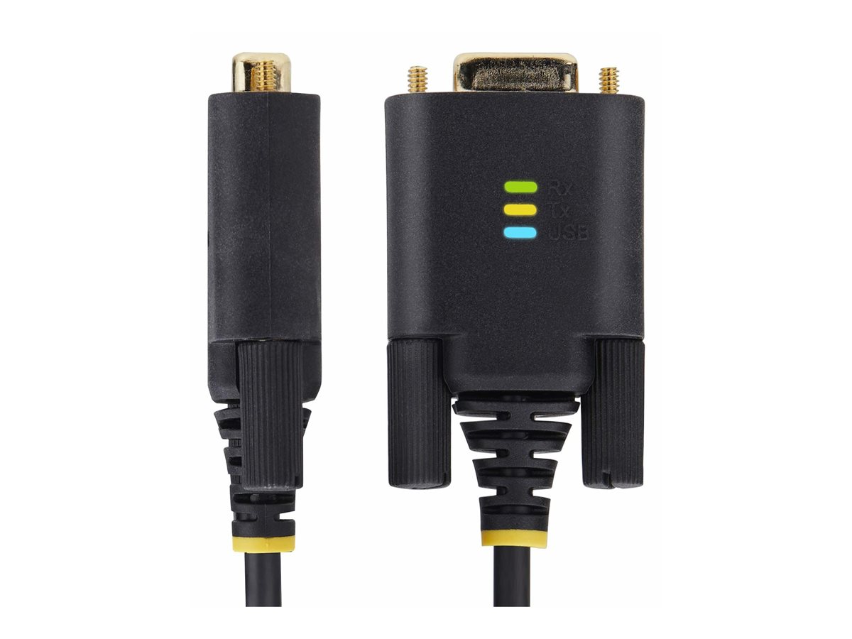 StarTech.com 6.6ft/2m USB to Null Modem Serial Adapter Cable, FTDI, RS232 - USB / sériový kabel - USB do DB-9 - 2 m – foto 3