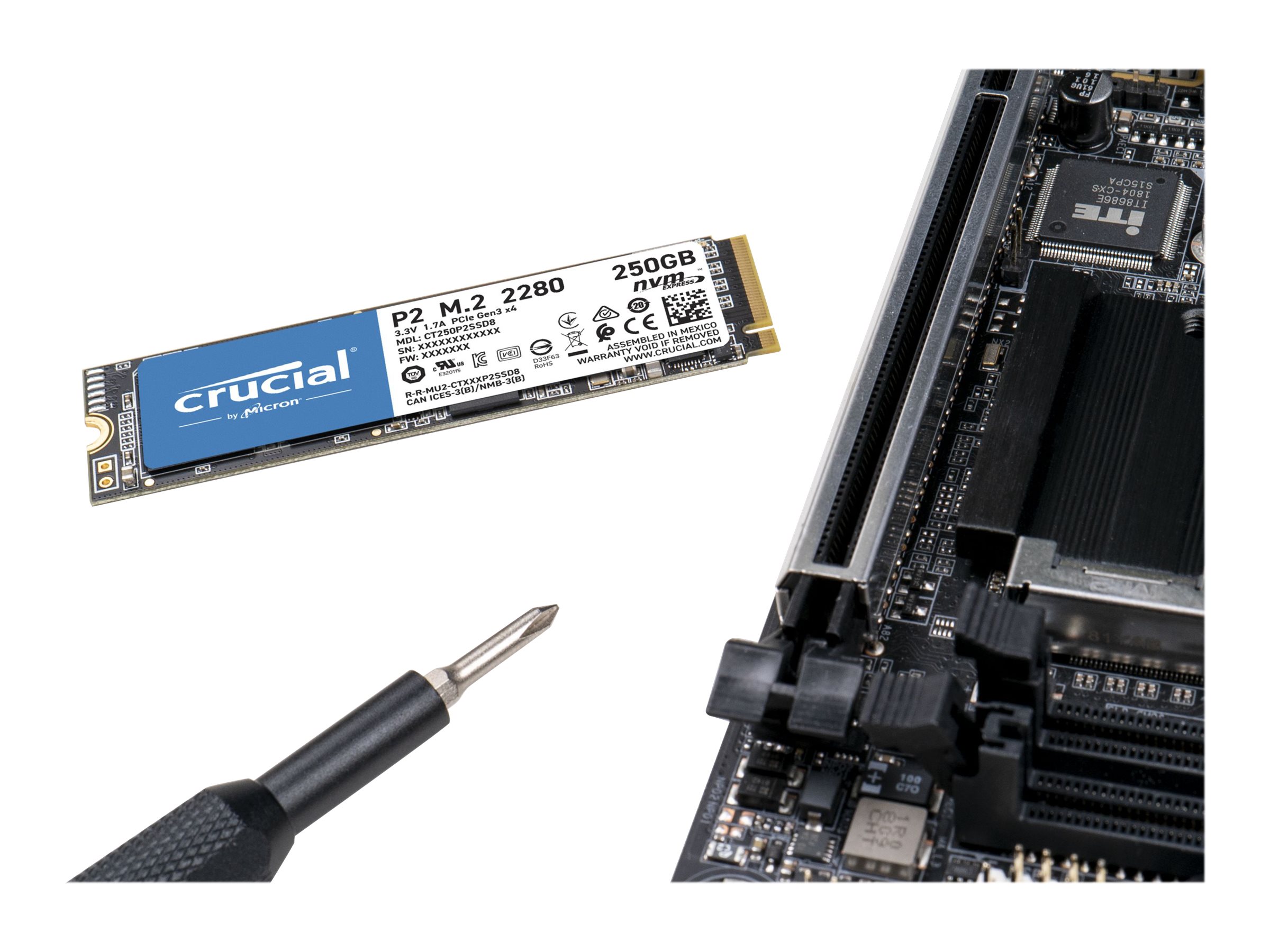 Crucial P2 Solid state drive Overview, Specs, Details SHI