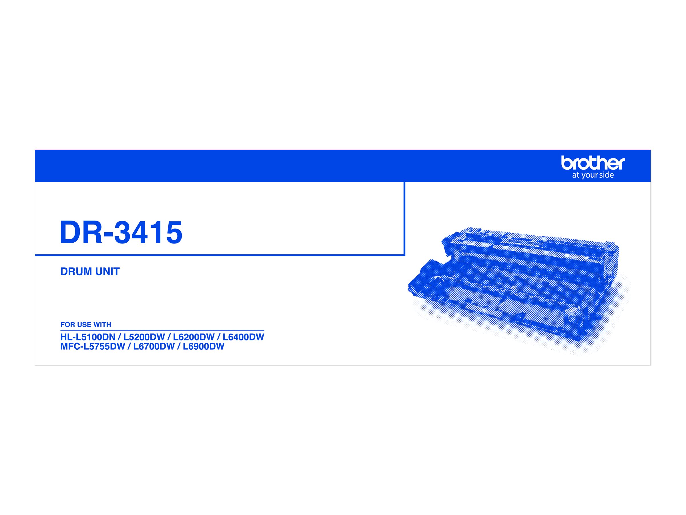 Brother DR3415 original drum Package view Front 79975