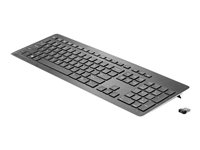 HP Wireless Premium  Tastatur Trådløs Tysk