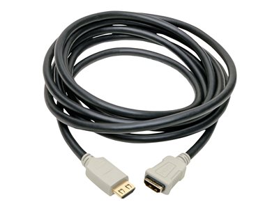 Tripp Lite High-Speed HDMI 2.0b Extension Cable, Gripping Connector - 4K Ethernet, 60 Hz, 4:4:4, M/F, 10 ft. (3 m)