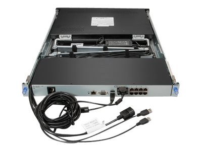 Fácil De Configurar Conmutadores Kvm Avocent Cfp185kmm Series Lcd Rack Consola C