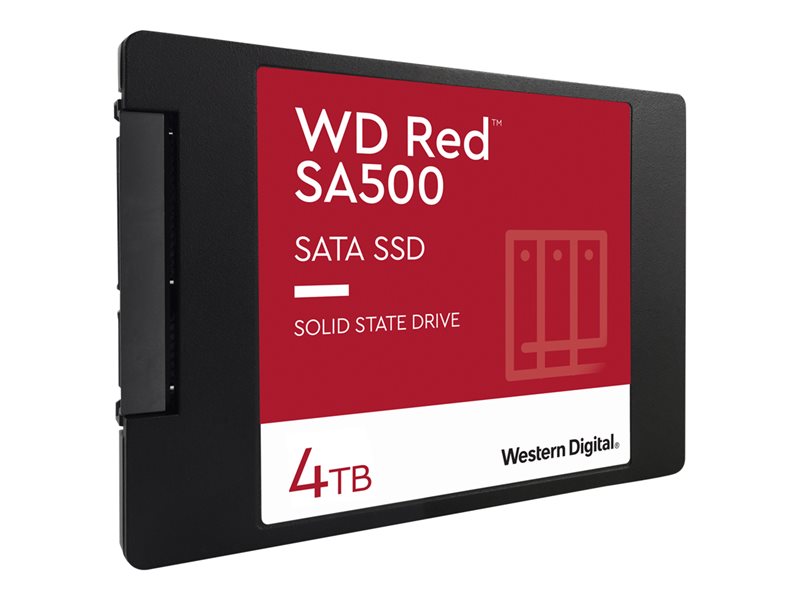 WD Red SA500 WDS400T1R0A - SSD - 4 To - SATA 6Gb/s (WDS400T1R0A)