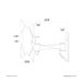WALL MOUNT 10-40IN FULL MOTION MAX 20KG.VESA 75X75 TO 200X200M – Neomounts Select