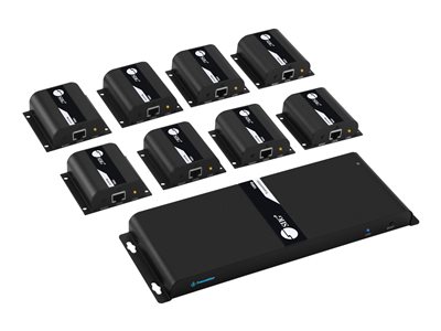 SIIG 8-Port HDMI Splitter Over Cat6 Extender with IR