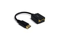 StarTech.com Adaptateur vidéo DisplayPort vers VGA - Convertisseur DP vers HD15 - M/F - 1920x1200 - Noir