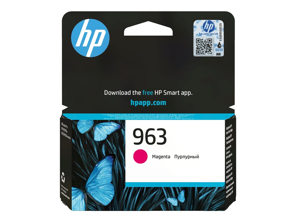 HP 963 Magenta Original Ink Cartridge – HP Inc