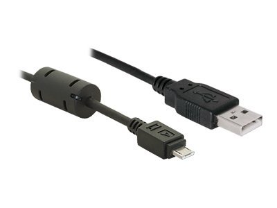 DELOCK USB Kabel A -> Micro-B St/St 2.00m sw