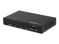 StarTech.com HDMI Splitter - 2-Port - 4K 60Hz - HDMI Splitter 1 In 2 Out - 2 Way HDMI Splitter - HDMI Port Splitter (ST122HD2