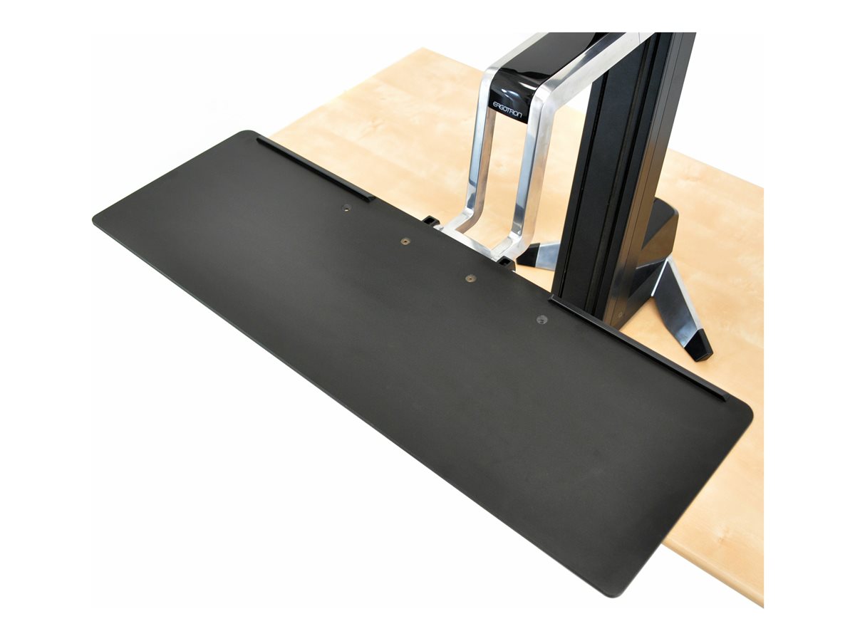 Ergotron WorkFit-S Single HD Workstation - nástavec na stůl - hranatý - černá – foto 2