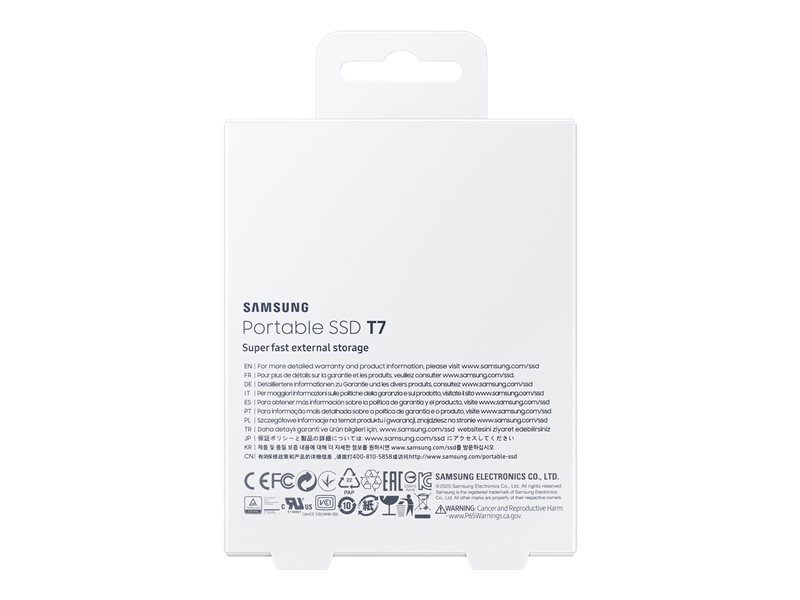 Samsung Portable SSD T7 MU-PC500R/WW Disque dur SSD