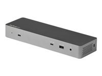 StarTech.com Dock Thunderbolt 3 avec Compatibilité USB-C - Double Écran 4K 60Hz DisplayPort 1.4 ou Double HDMI 2.0 - Single 8K - Station d'Accueil TB3/USB-C - 96W PD, 5xUSB - 10Gbps (TB3CDK2DH)