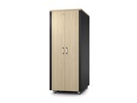 APC NetShelter CX - Rack armoire - insonorisé - avec unité de distribution d'alimentation 