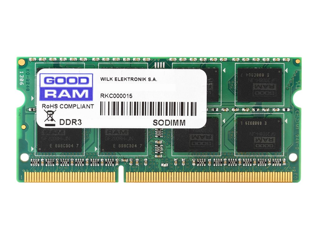 Pamięć GoodRam GR1600S364L11S/4G (DDR3 SO-DIMM; 1 x 4 GB; 1600 MHz; CL11)