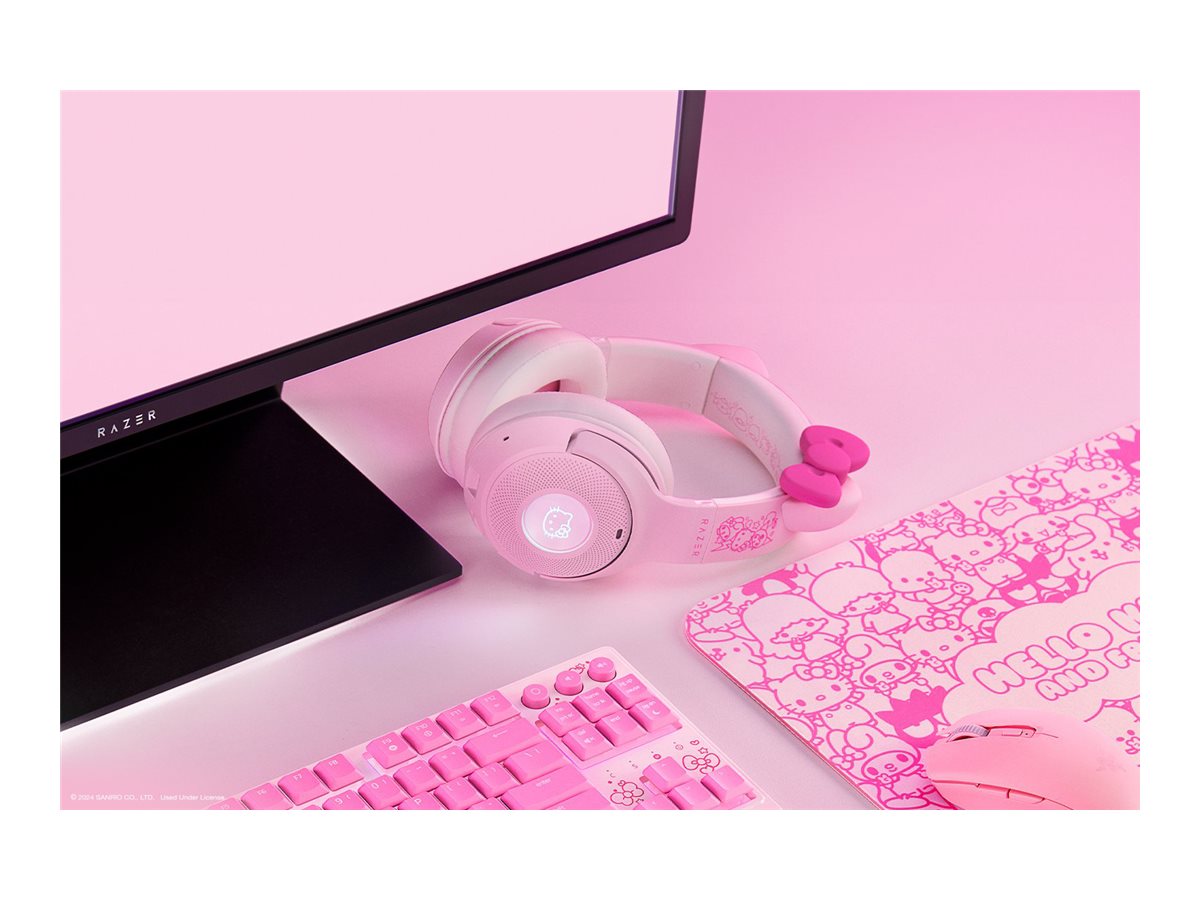 ヘッドホン Razer Kraken BT Hello Kitty and Friends Razer Kraken BT Headset with Bluetooth 5.0, RGB, Hello Kitty