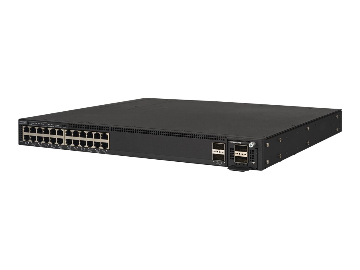 Ruckus ICX 7550-24 switch 24 ports Managed Product shot Left-angle 79750