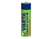Varta Longlife AA type Batterier til generelt brug (genopladelige) 2100mAh