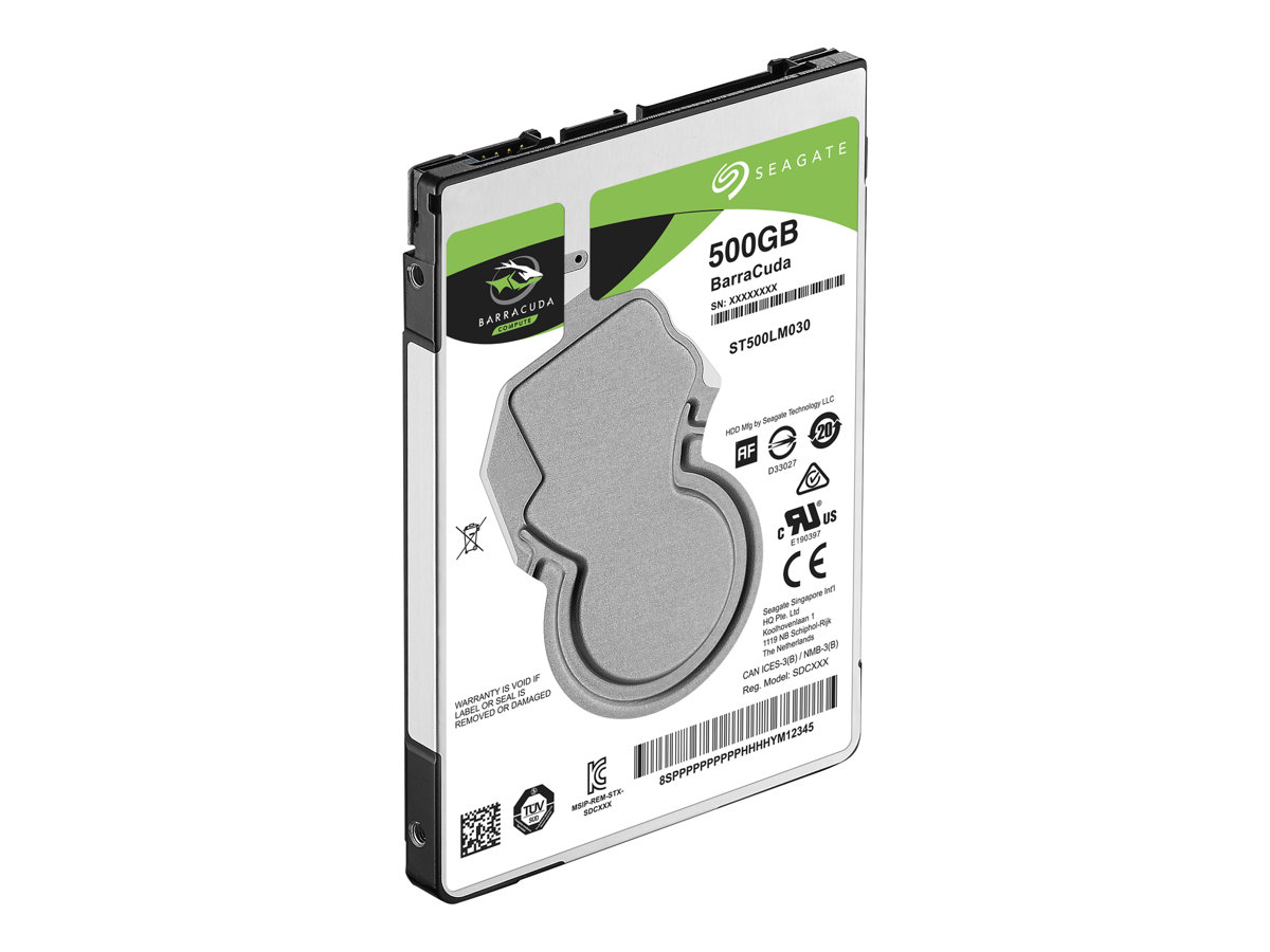 Seagate Guardian BarraCuda ST500LM030 - pevný disk - 500 GB - SATA 6Gb/s – foto 3