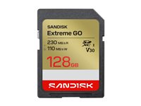 SanDisk Extreme Go - flash memory card - 128 GB - SDXC UHS-I