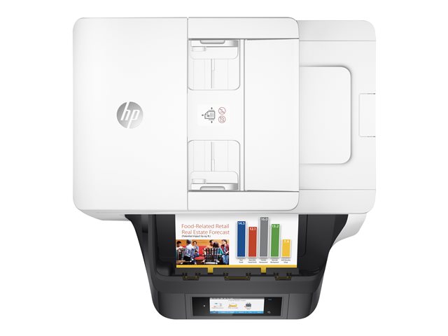 HP OfficeJet Pro 8720 All-in-One Wireless Printer with Mobile Printing -  White (M9L75A) 
