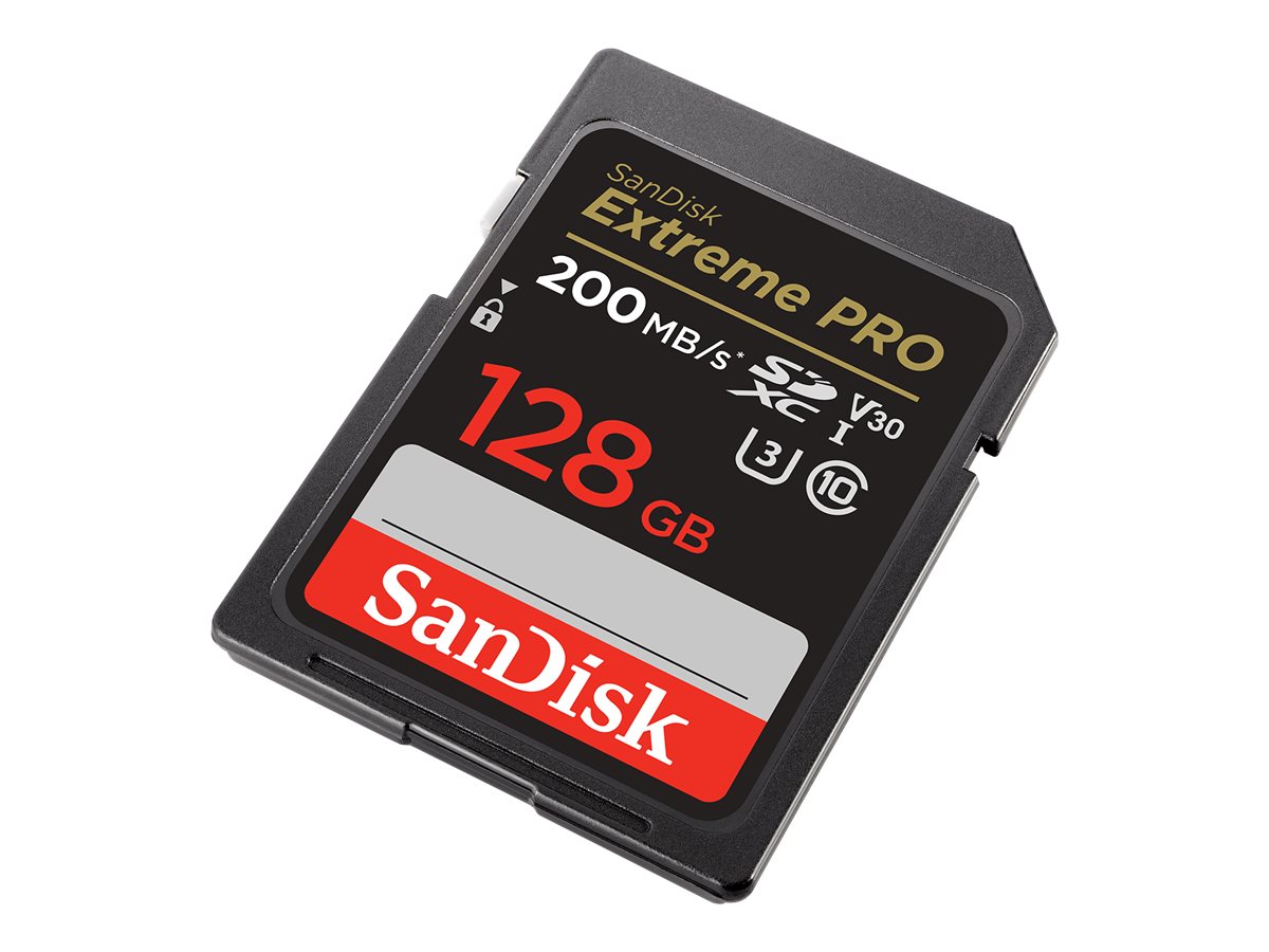 SanDisk Extreme Pro SDXC Memory Card - 128GB - SDSDXXD-128G-CNCIN