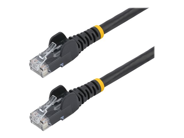 Image of StarTech.com 10m Black Cat5e / Cat 5 Snagless Ethernet Patch Cable 10 m - patch cable - 10 m - black