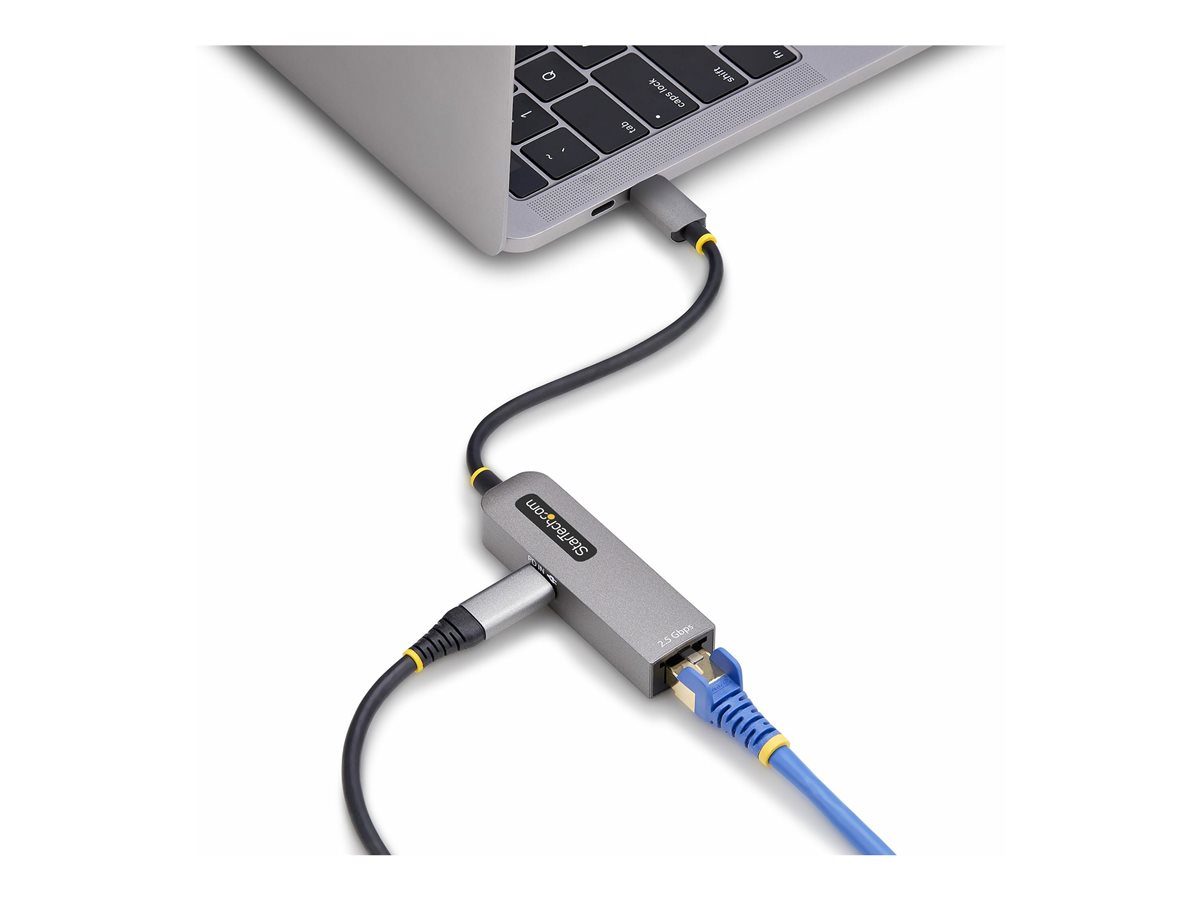 StarTech.com 2.5GbE USB-C to Ethernet Adapter - síťový adaptér - USB-C 3.2 Gen 1 / Thunderbolt 3 - 10M/100M/1G/2.5 Gigabit Ethernet + USB-C 3.2 Gen 1 – foto 4