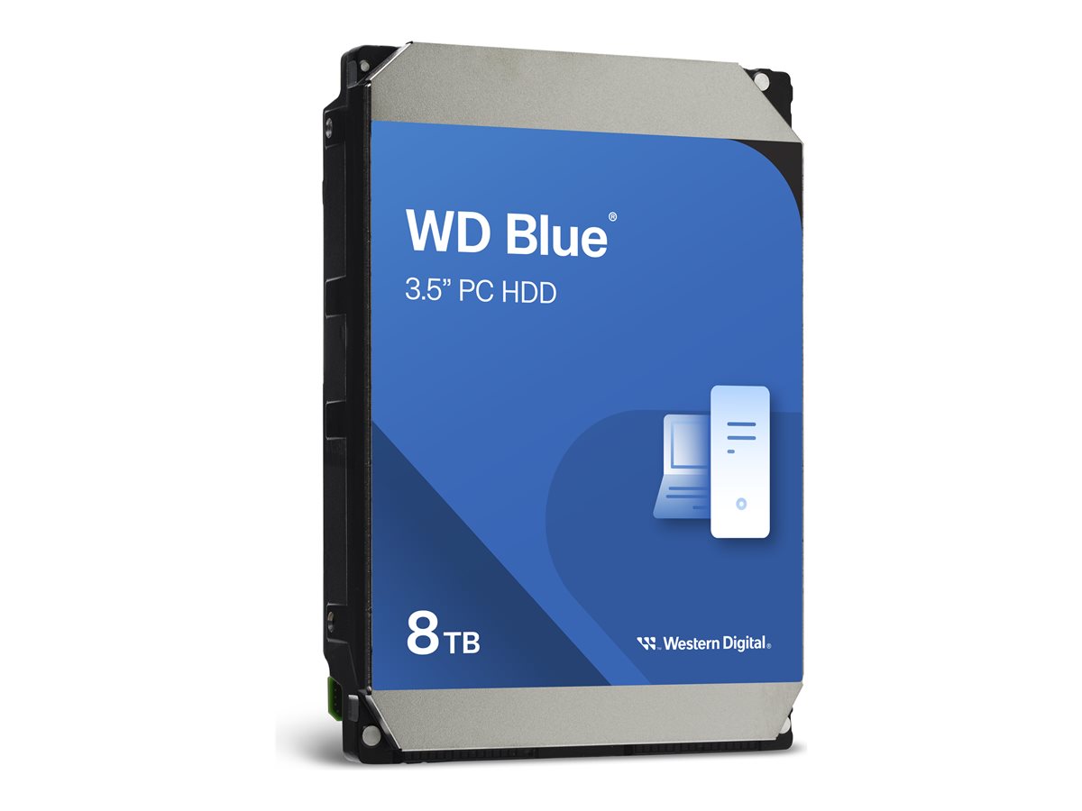 WD Blue WD80EAAZ - pevný disk - 8 TB - SATA 6Gb/s – foto 2